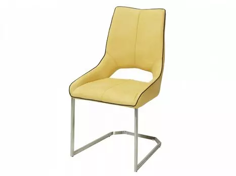 Стул BULLET YELLOW светло-желтый нубук