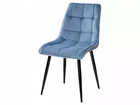 Стул CHIC G108-56 пудровый синий, велюр