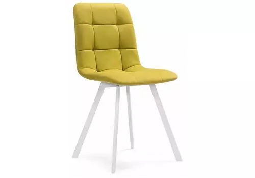 Стул Чилли горчичный/белый