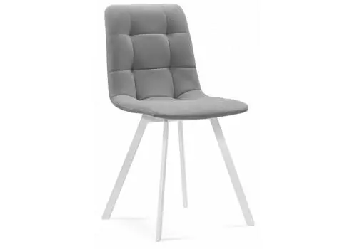 Стул Чилли светло-серый/белый