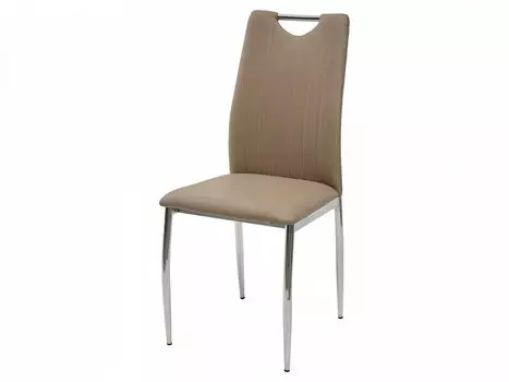 Стул COMFORT 999 серо-коричневый, экокожа