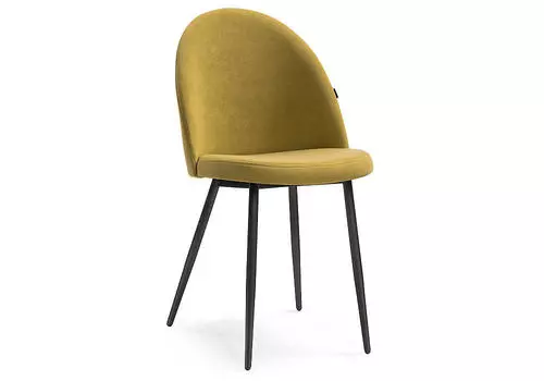 Стул Дагрун горчичный / черный