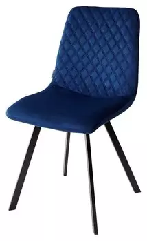 Стул DAIQUIRI BLUVEL-86 NAVY BLUE, велюр