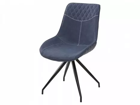 Стул DARSO SDC-612 BLUE с поворотным механизмом