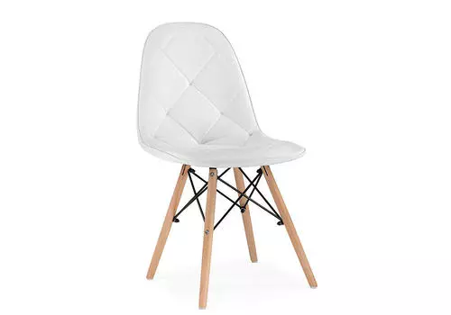 Стул деревянный Kvadro 1 white/wood