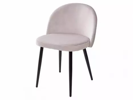 Стул DISCO UF910-02 LIGHT GREY, велюр