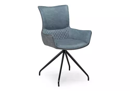 Стул Донаель крутящийся kiprus 11/12 /черный глянец