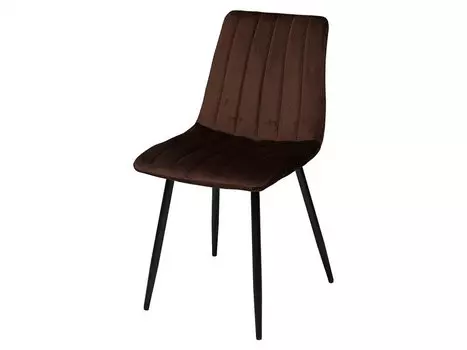 Стул DUBLIN шоколадный, велюр G062-10