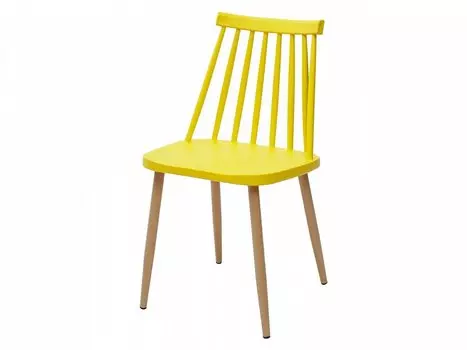 Стул EASEL желтый PP/металл ламинированный