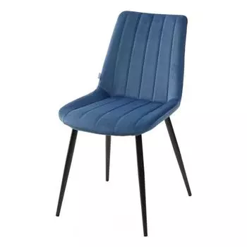 Стул FLIP пепельно-синий, велюр G108-66