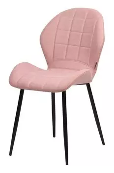 Стул FLOWER PK-07 розовый, микрофибра