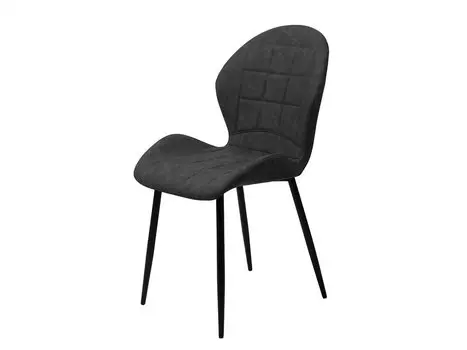 Стул FLOWER RU-08 PU антрацит, экокожа