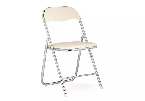 Стул Fold 1 складной beige/chrome