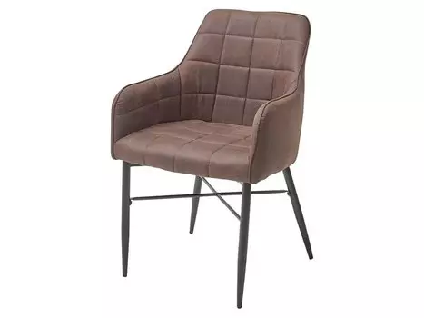 Стул FORZA коричневый, ткань микрофибра