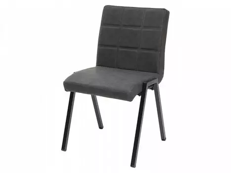 Стул HERCULES RU-08 PU антрацит, экокожа