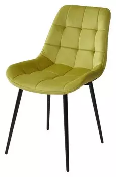 Стул ХОФМАН, цвет оливковый #H25, велюр