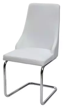 Стул KELLY белый PU#601B-10
