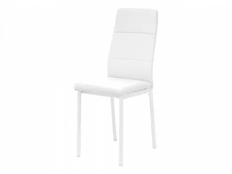 Стул Leset Берг Белый/экокожа Белая