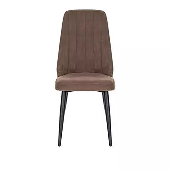 Стул Leset Дрим Металл Черный/Велюр VENDETTA 7 Коричневый