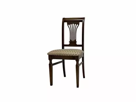 Стул Leset Невада Жаккард Палермо карамель/Орех темный