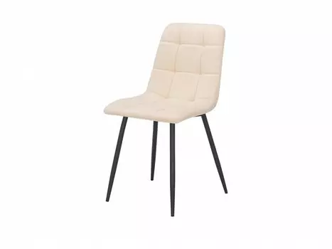 Стул Leset Скай металл Черный/велюр Бежевый Т01