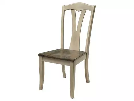 Стул LT C17441 DARK OAK #K532/ BUTTERMILK #WW504