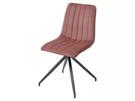 Стул MILLER бежево-розовый, велюр G108-16