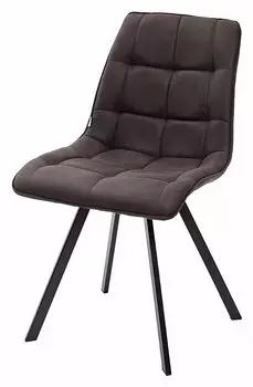 Стул MIMI темно-серый винтажный, микрофибра PK-04