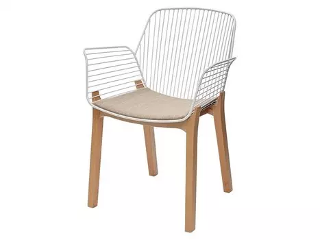 Стул REMEX белый металл