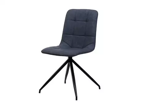 Стул RIMINI RU-#03 PU синяя сталь, экокожа