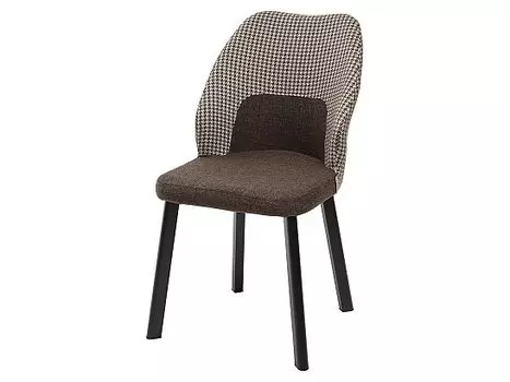 Стул SCOTCH коричневый/гусиная лапка