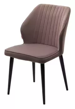 Стул SEATTLE 505-5 Тауп, без пальчиковый/чёрный каркас