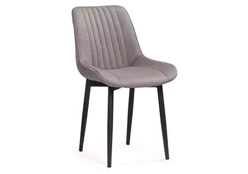 Стул Седа велюр латте / черный