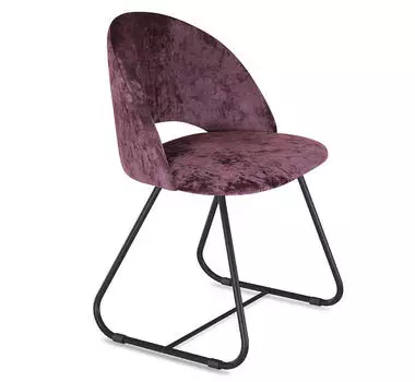 Стул Sheffilton SHT-ST34/S38 вишневый джем/чёрный муар