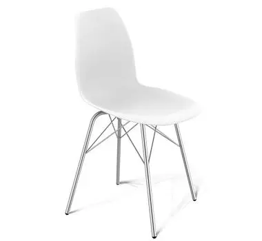 Стул SHT-ST29/S64 белый/хром лак