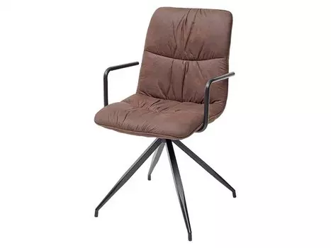 Стул SPIKE коричневый винтажный, микрофибра PK-03