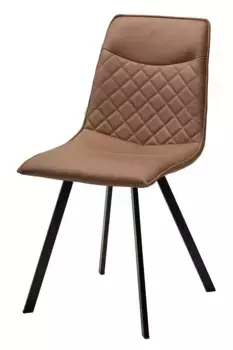 Стул TEXAS HK017-31 серо-коричневый, PU