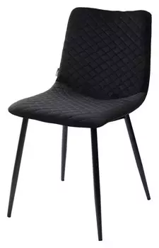 Стул TINTIN BLUVEL-19 BLACK / черный каркас