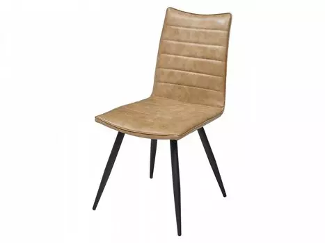 Стул винтажный BLOOM beige бежевый экокожа