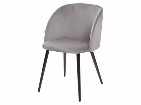 Стул YOKI серый, велюр G108-51