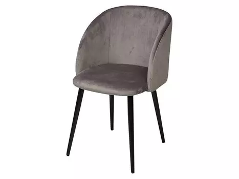 Стул YOKI темно-серый, велюр G062-38