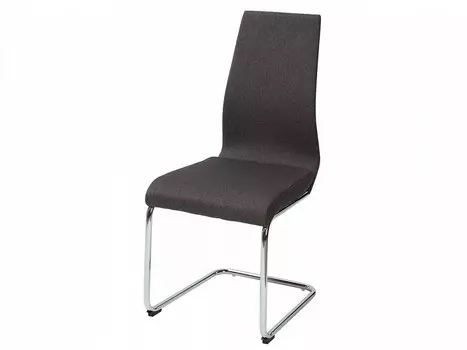 Стул ZIGZAG GREY/CHROME серый/хром