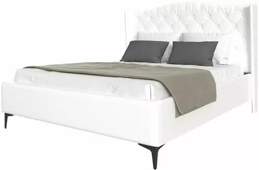 TANGO кровать 1400х2000 Белый (кож. зам)