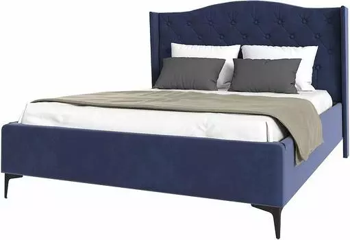 TANGO кровать 1400х2000 Велюр Индиго