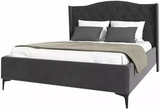 TANGO кровать 1400х2000 Велюр Серый