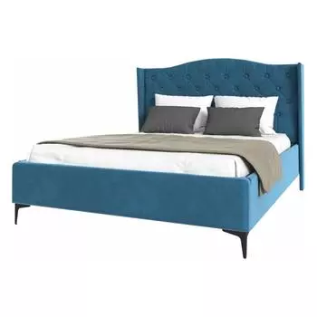 TANGO кровать 1600х2000 Велюр Синий