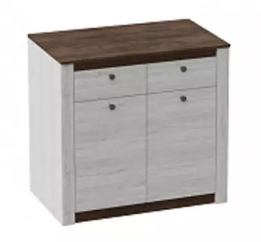 Тумба Даллас 2 дверцы и 2 ящика