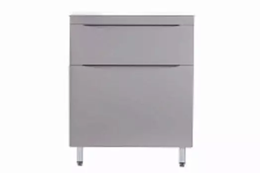 Тумба напольная Бергамо мини (2 ящ.) Люкс антискрейтч, PLUS