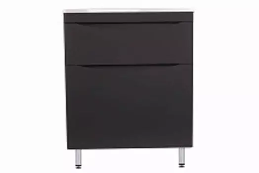 Тумба напольная Бергамо мини (2 ящ.) Люкс антискрейтч, PLUS