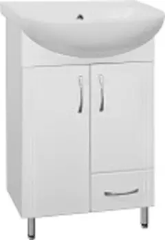 Тумба напольная Style Line Эко Стандарт 50, белая